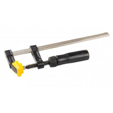 Струбцина столярна MasterTool 07-0002 тип F дерев'яна ручка 250x50мм 1700Н