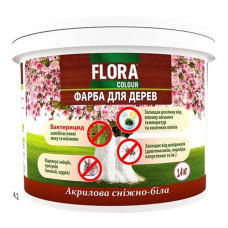 Фарба для дерев Flora colour 7кг біла Фарба для дерев Flora colour 7кг біла