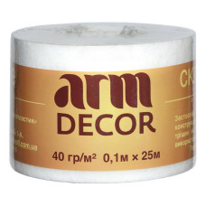 Стрічка ARMDECOR скловолоконна флізелінова 100ммх25м Стрічка ARMDECOR скловолоконна флізелінова 100ммх25м
