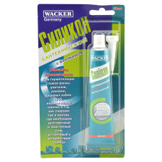Герметик силіконовий Wacker сантехнічний білий 50мл Герметик силіконовий Wacker сантехнічний білий 50мл