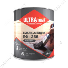 Фарба алкідна Ultratone ПФ-266 для підлоги 2.8л червоно-коричнева Фарба алкідна Ultratone ПФ-266 для підлоги 2.8л червоно-коричнева