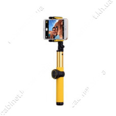 Монопод для селфі Momax Hero KMS7L Bluetooth жовтий