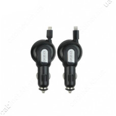 Автомобільний зарядний пристрій Ozio CN23 5V / 1А 1 USB plus Micro USB кабель чорний Автомобільний зарядний пристрій Ozio CN23 5V / 1А 1 USB plus Micro USB кабель чорний