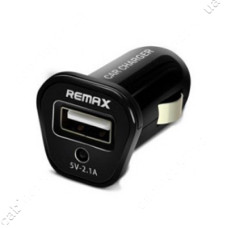 Автомобільний зарядний пристрій Remax RCC-101 Mini 5V / 2.1А 1 USB чорний Автомобільний зарядний пристрій Remax RCC-101 Mini 5V / 2.1А 1 USB чорний