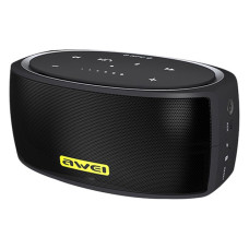 Bluetooth-колонка Awei Y210 портативна чорна з жовтим Bluetooth-колонка Awei Y210 портативна чорна з жовтим