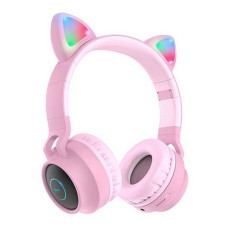 Bluetooth Навушники Hoco W27 Cat ear рожеві Bluetooth Навушники Hoco W27 Cat ear рожеві