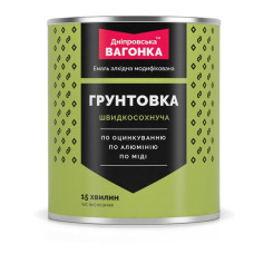 Грунт швидковисихаючий Дніпровська вагонка 9005 0.85кг чорний Грунт швидковисихаючий Дніпровська вагонка 9005 0.85кг чорний
