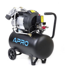 Компресор двоциліндровий Apro 850178 2.2кВт 416л/хв 8бар 50л 2 крана Компресор двоциліндровий Apro 850178 2.2кВт 416л/хв 8бар 50л 2 крана