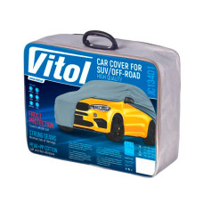 Тент автомобільний Vitol M на джип або мінівен з підкладкою 432х185х145мм