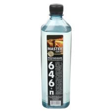 Розчинник 646 Master Color 0.9л 560г Розчинник 646 Master Color 0.9л 560г