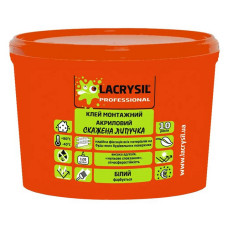 Клей монтажний універсальний Lacrysil Сумасшедшая липучка 1.2кг білий Клей монтажний універсальний Lacrysil Сумасшедшая липучка 1.2кг білий