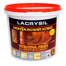 Клей будівельний для підлогових покриттів Lacrysil Ультра Лип беж 3кг Клей будівельний для підлогових покриттів Lacrysil Ультра Лип беж 3кг