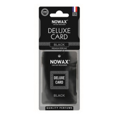 Автомобільний ароматизатор повітря Nowax NX07733 Delux Card Black Автомобільний ароматизатор повітря Nowax NX07733 Delux Card Black