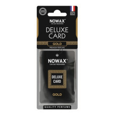 Автомобільний ароматизатор повітря Nowax NX07731 Delux Card Gold Автомобільний ароматизатор повітря Nowax NX07731 Delux Card Gold