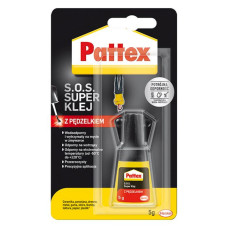 Супер клей Pattex з пензликом 5г Супер клей Pattex з пензликом 5г