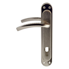 Ручка на планці Modern Norma Matt Nickel 85мм Ручка на планці Modern Norma Matt Nickel 85мм